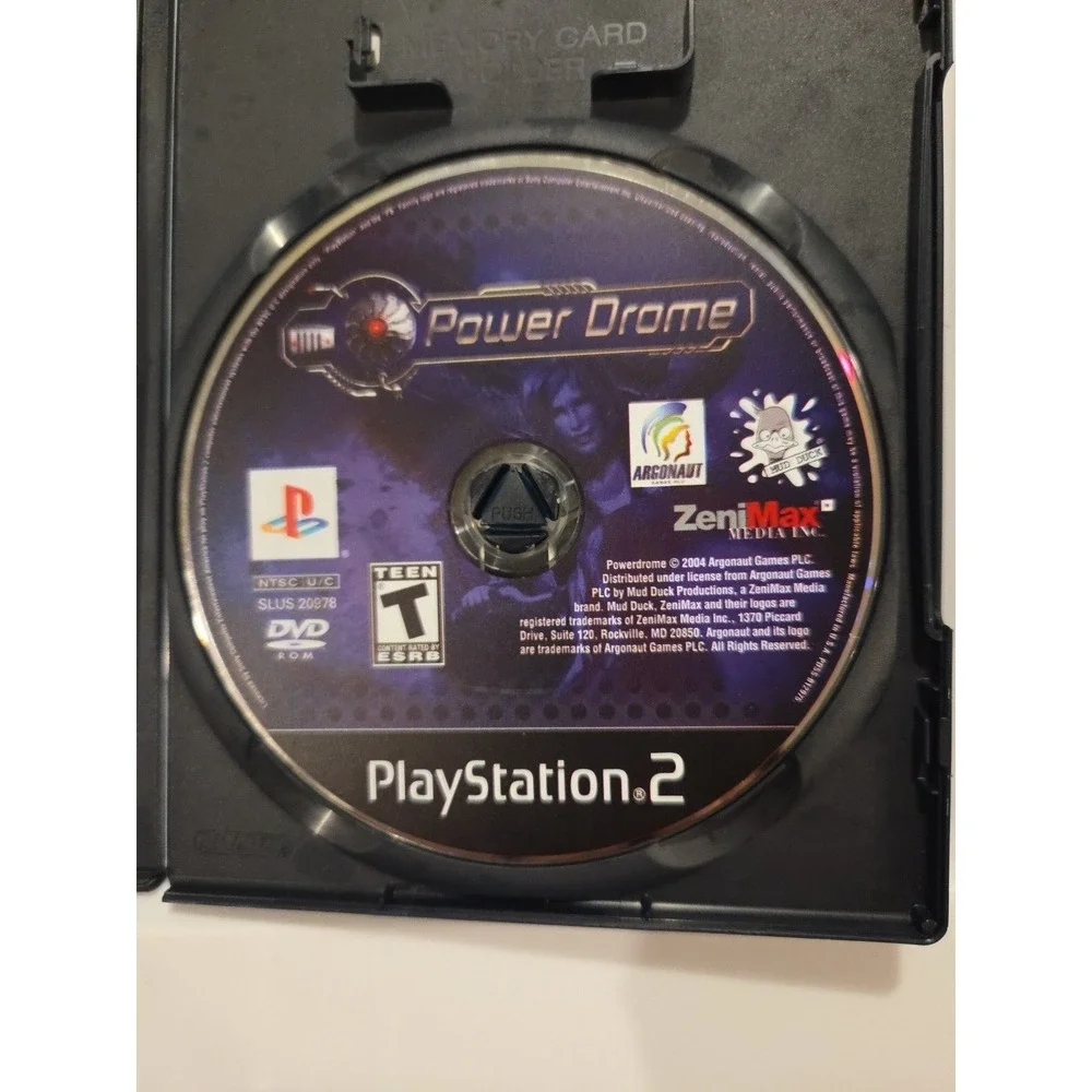 Power Drome (Sony Playstation‎ 2, PS2 2004) Complete W/ Manual And Tested
